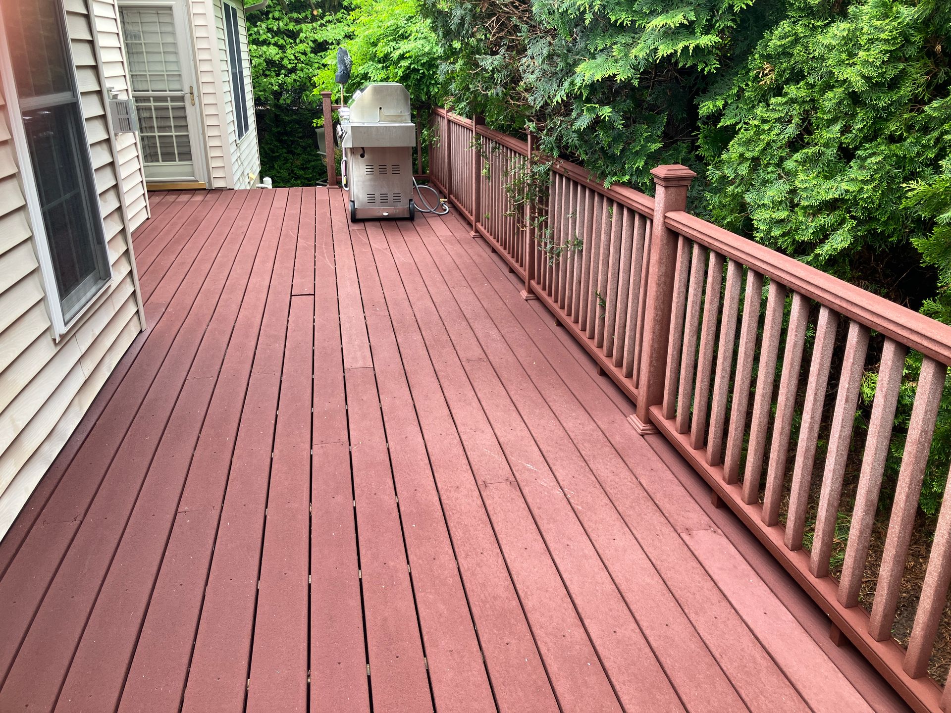 Deck Cleaning — After